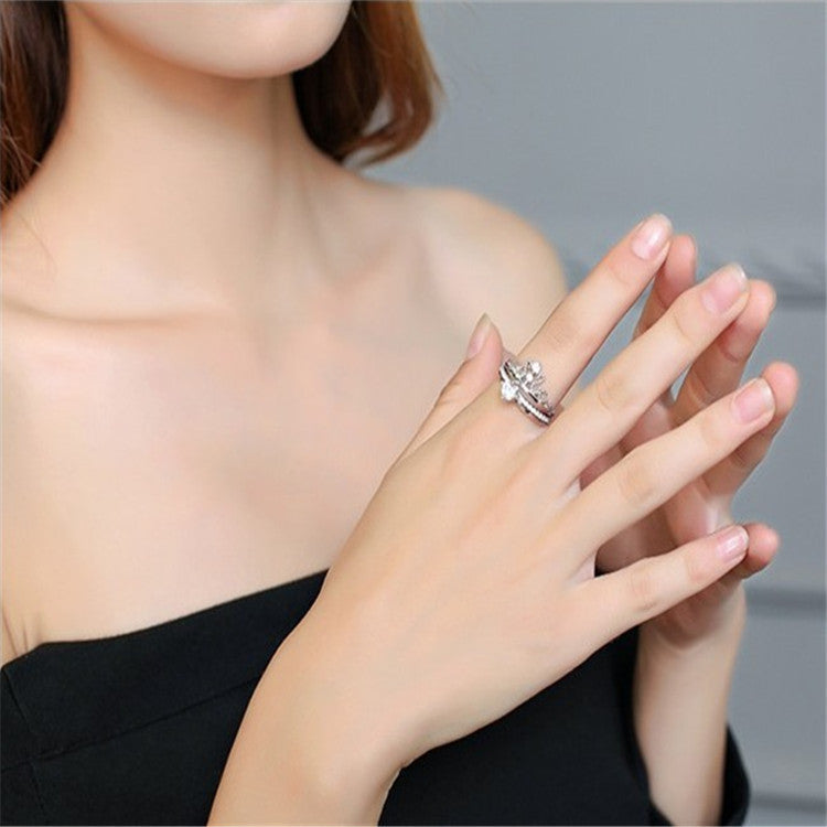 Two-Piece Detachable Double-Layer Combination Drill Opening Crown Ring