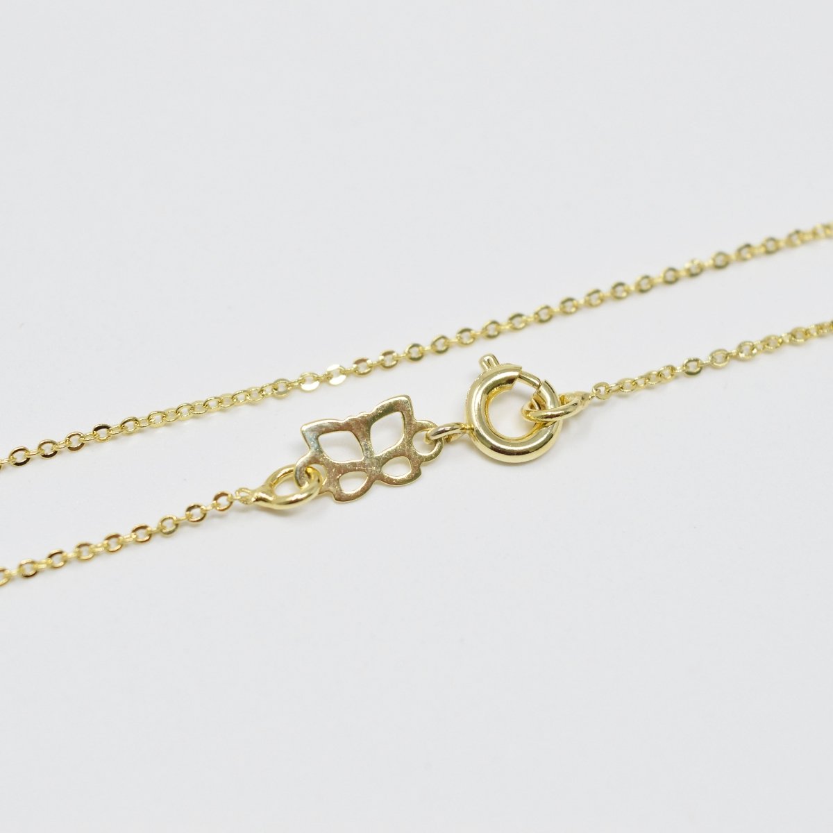 Delicate 1.2mm Rolo - 14K Gold Filled 18 Inches Finished Rolo Necklace | CN-1000