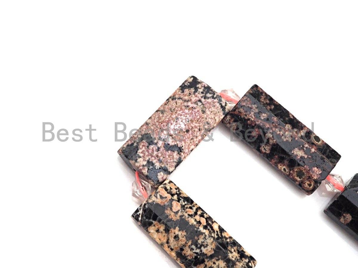 High Quality Natural Golden Snowflake Pillow Shape Beads, Natural Golden Snowflake beads, 13x26mm, sku#U681