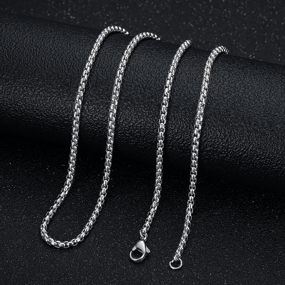 Euro-American Cross-Border Hip-Hop Jewelry Pendant Necklace