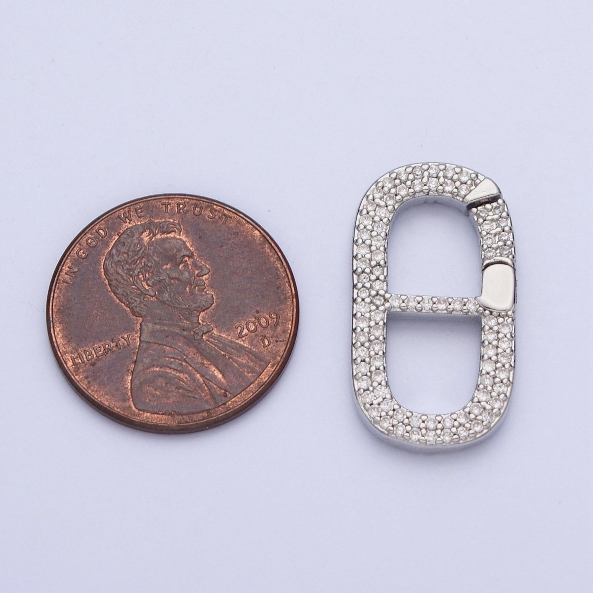 Gold Filled Micro Pave CZ Soda Pull Tab Spring Gate Clasps For DIY Jewelry Making in Gold, Silver, Rose Gold, Black L-850 L-851 L-852 L-853