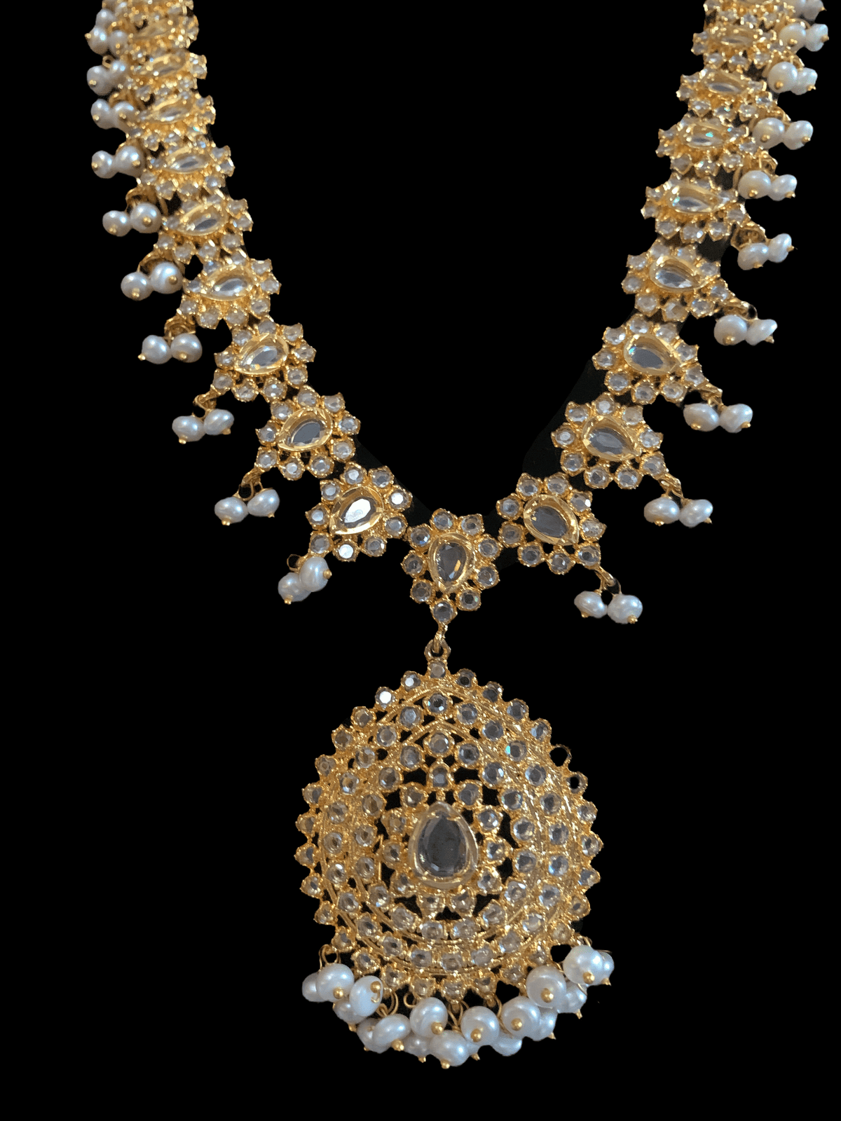 Zehra fresh water pearls SET (READY TO SHIP)