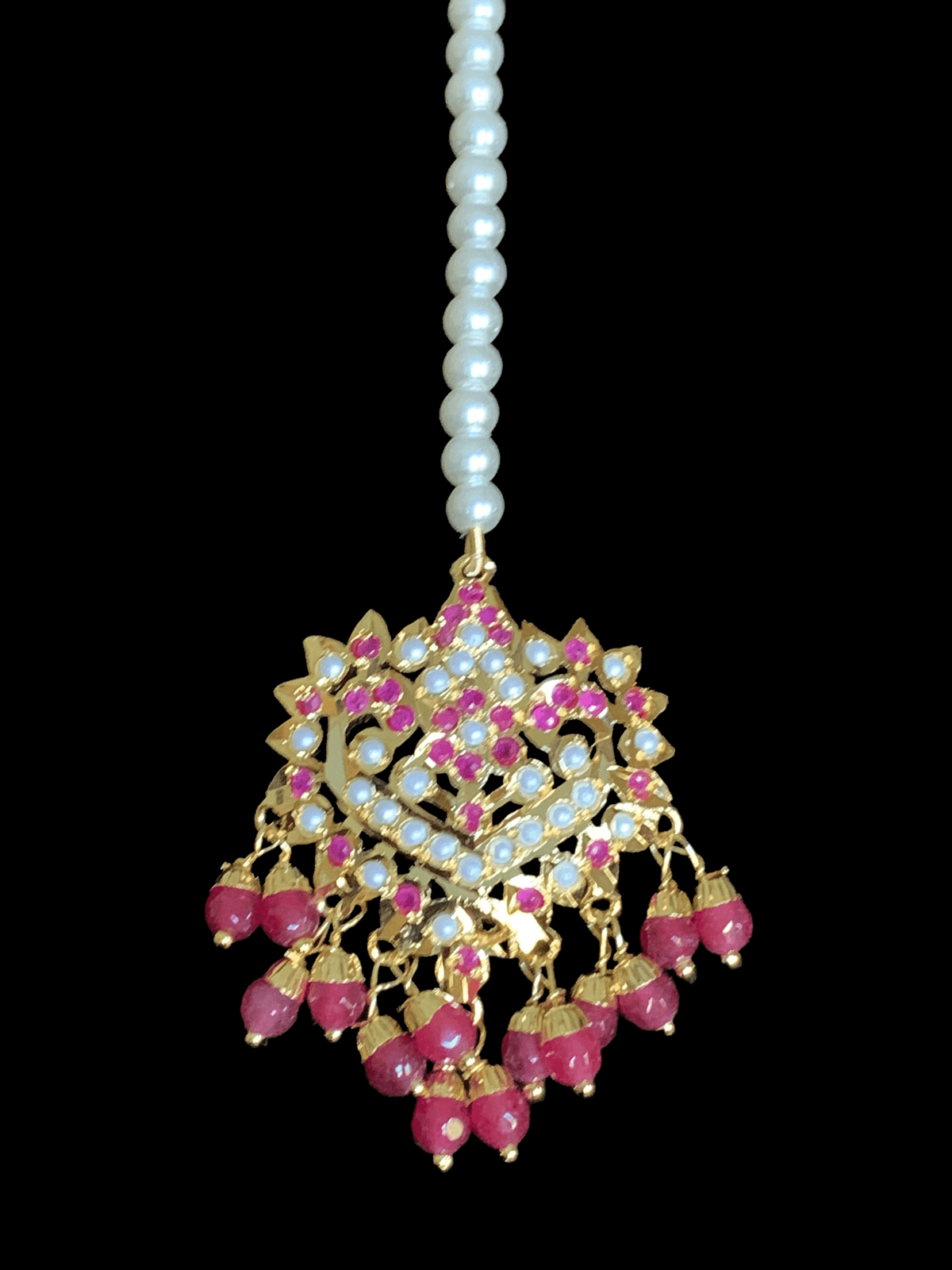 DJTK44 Mehwish jadau tika (RUBY ) ( SHIPS IN 4 WEEKS )
