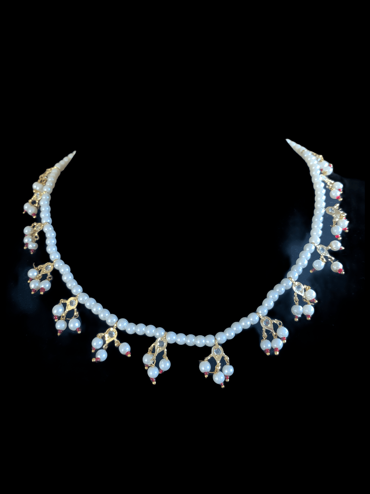 NS198 Nischala pearl necklace (READY TO SHIP )