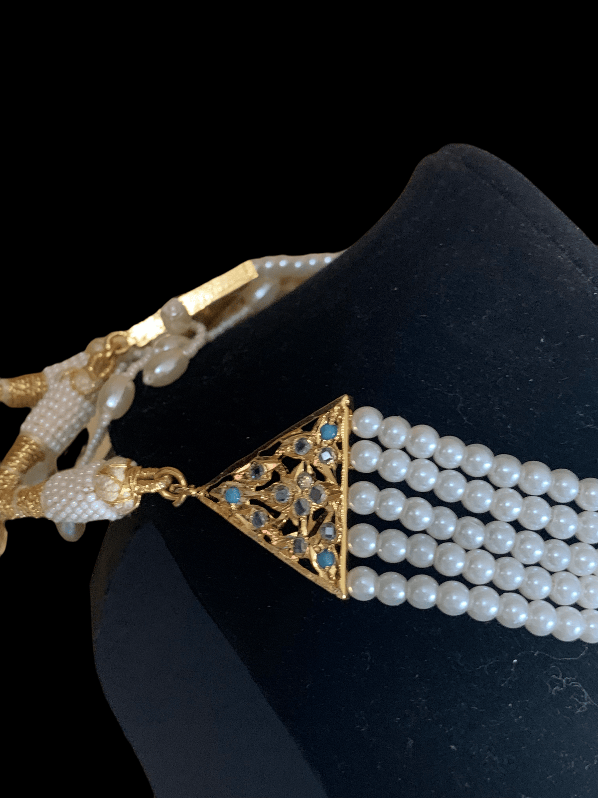 C158 Amra choker set - Turquoise ( READY TO SHIP )