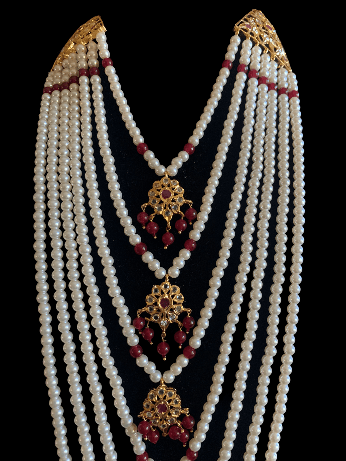 SAT56 Fiona Satlada in ruby ( READY TO SHIP )