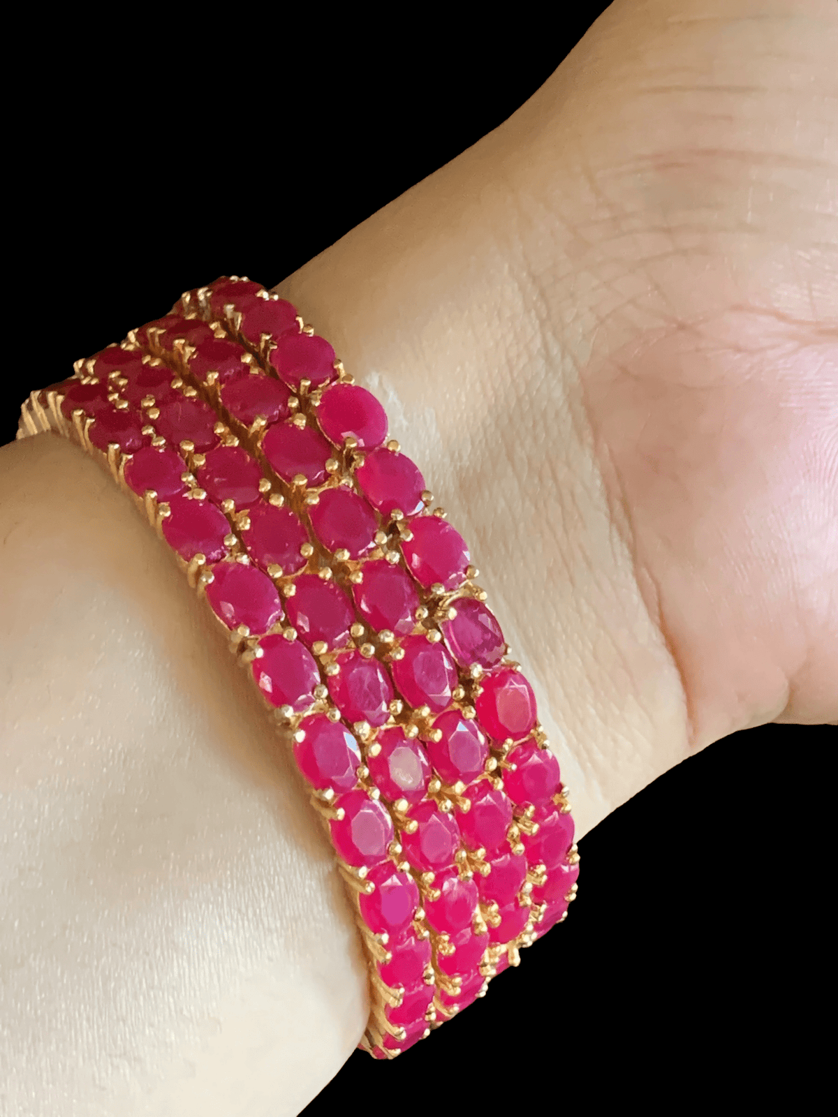 B59 cz bangles set of 4 ( READY TO SHIP )