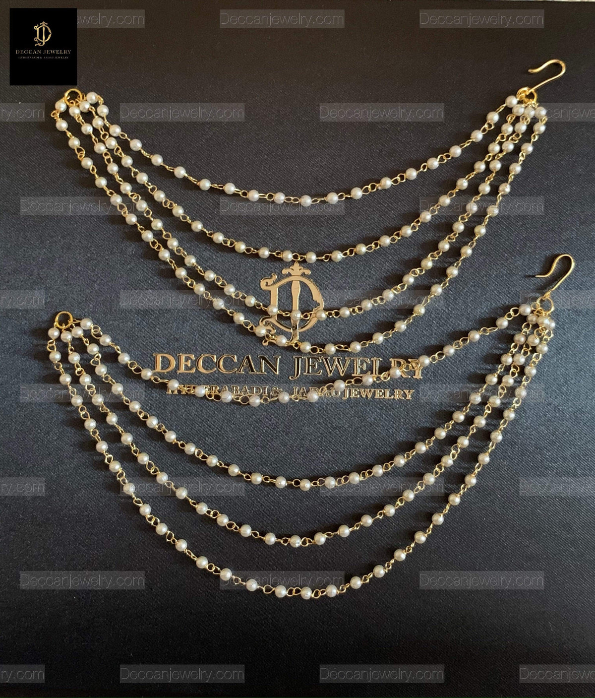 DES4 Kanya pearl ear supports (READY TO SHIP)