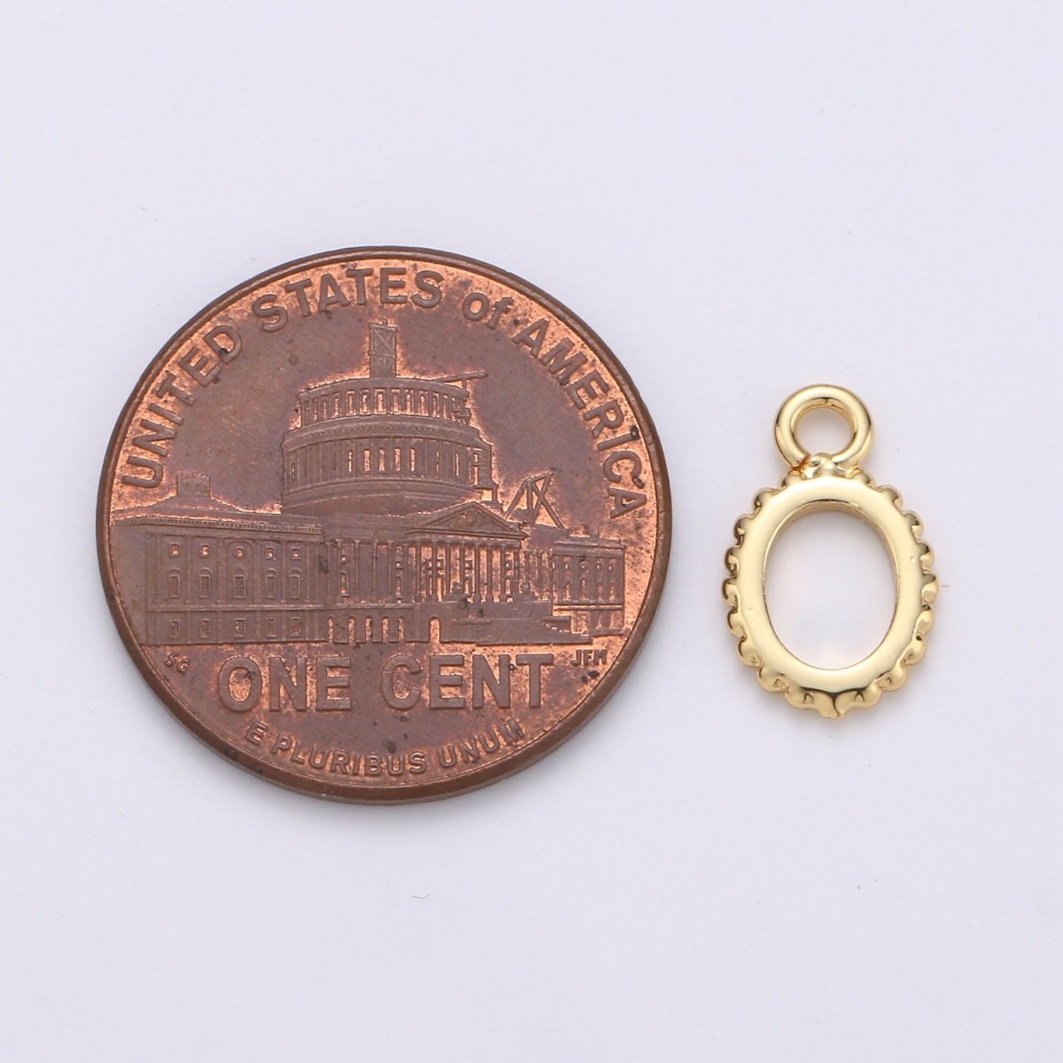 Oval Gold Bail, Silver bail, Lead Nickel free, Pendant bail Rose Gold bail for charm Necklace making supplies, Jewelry supplies K-811 - K-814