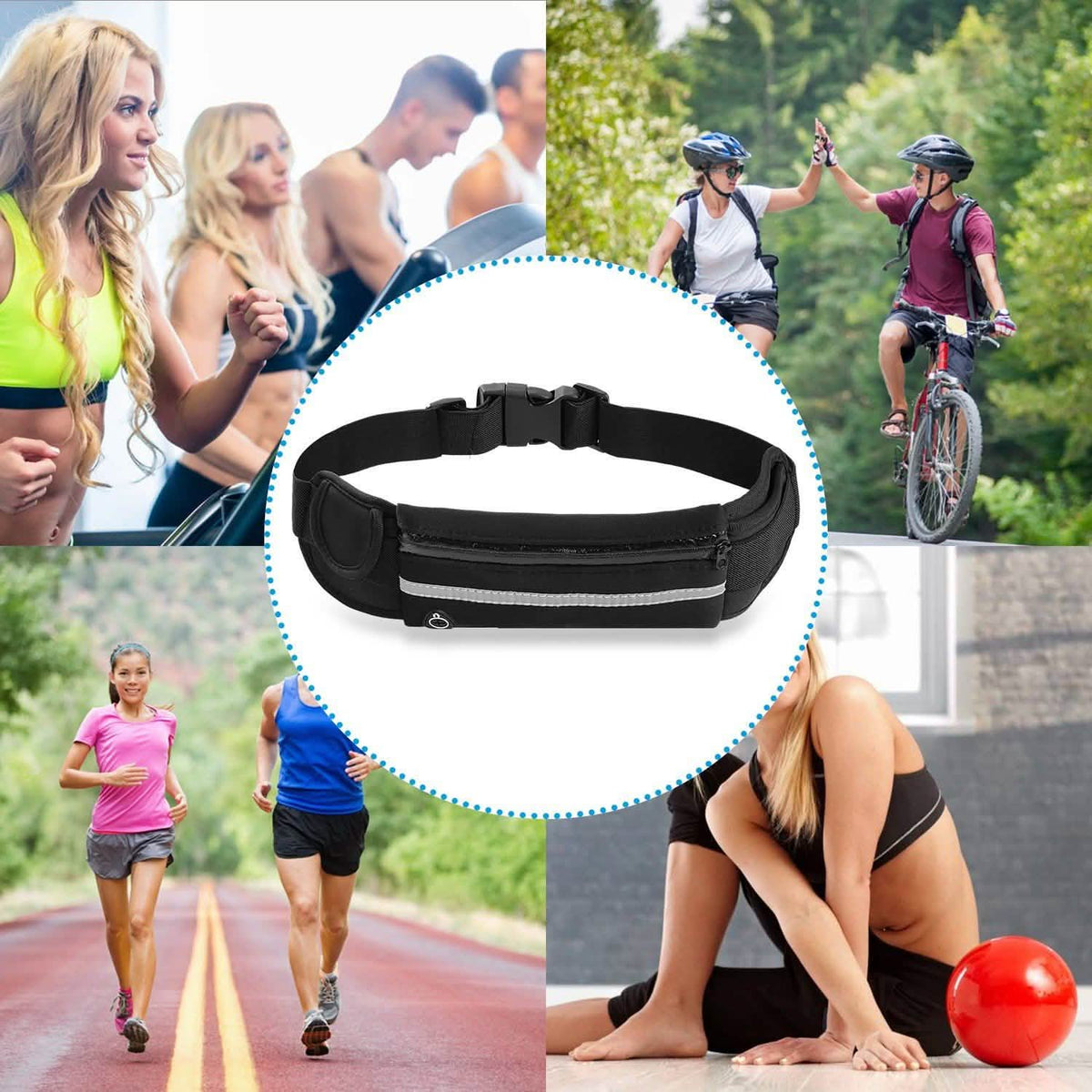 Sports Waist Bag Running Belt Pack