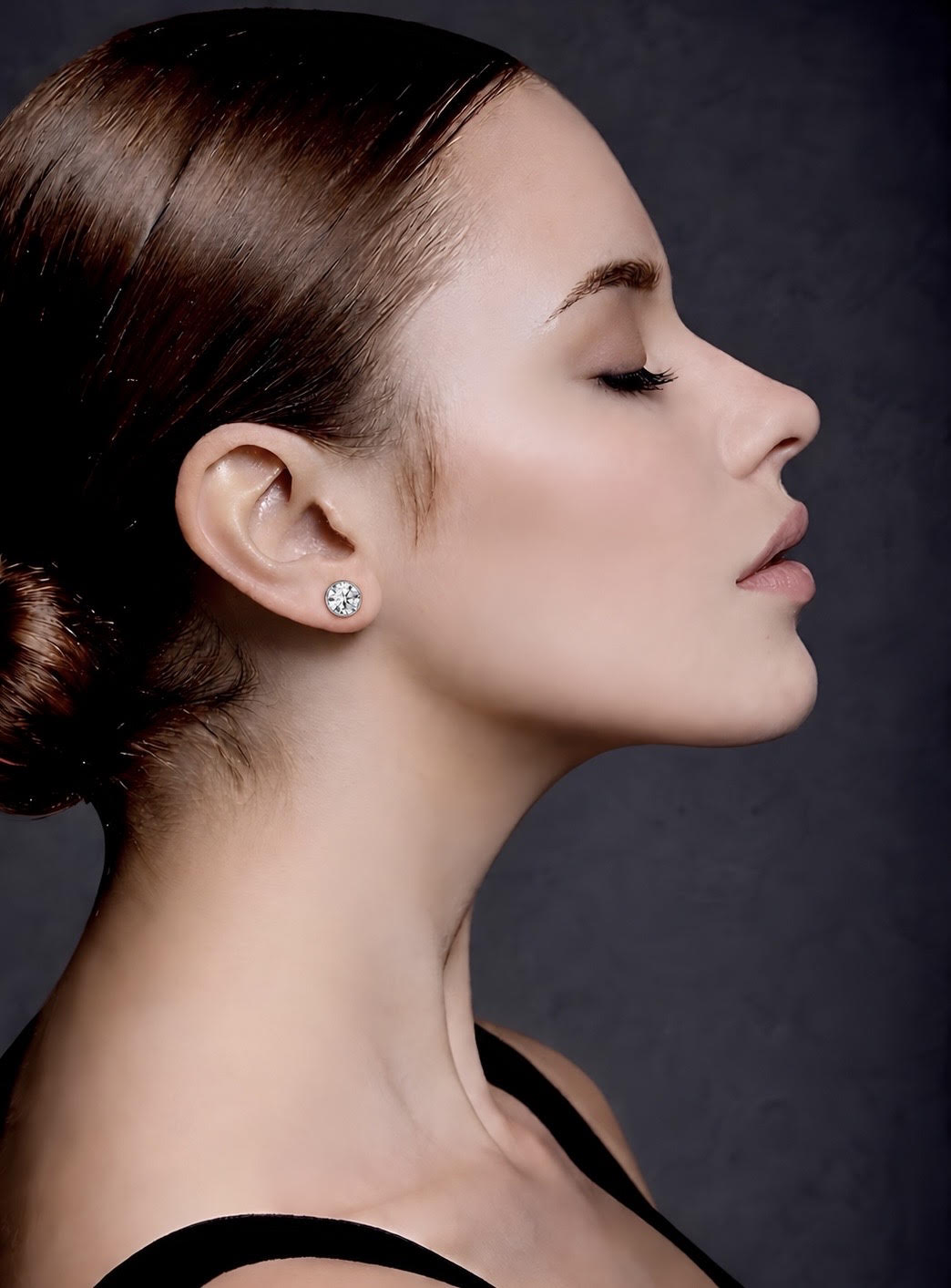 ER101W B.Tiff 1 ct Solitaire Stud Earrings