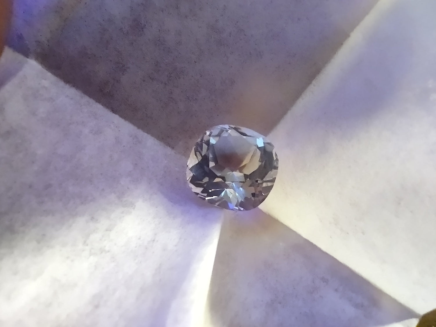 * Early Era GIA Certified D IF Cushion Cut Strass Gemstone Simulated Diamond Laser Inscribed *