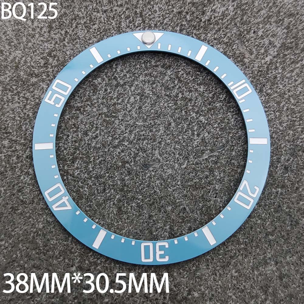 Blue Ceramic Bezel With Luminous Markers On The Outer Ring