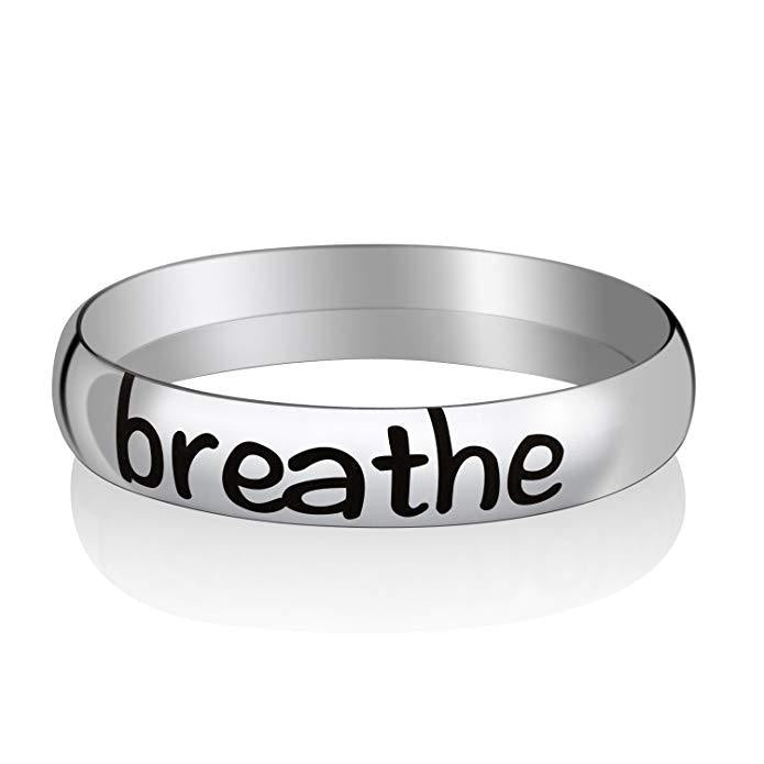 Mens And Womens Stylish Minimalist Inspirational Ring