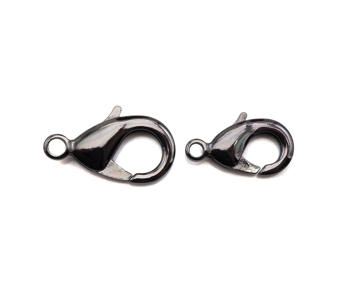High Quality Real Gold Plated Plain Lobster Claw Clasp, Gold/Silver/Gunmetal Lobster Claw Clasp, 19mm/23mm,sku#LK153