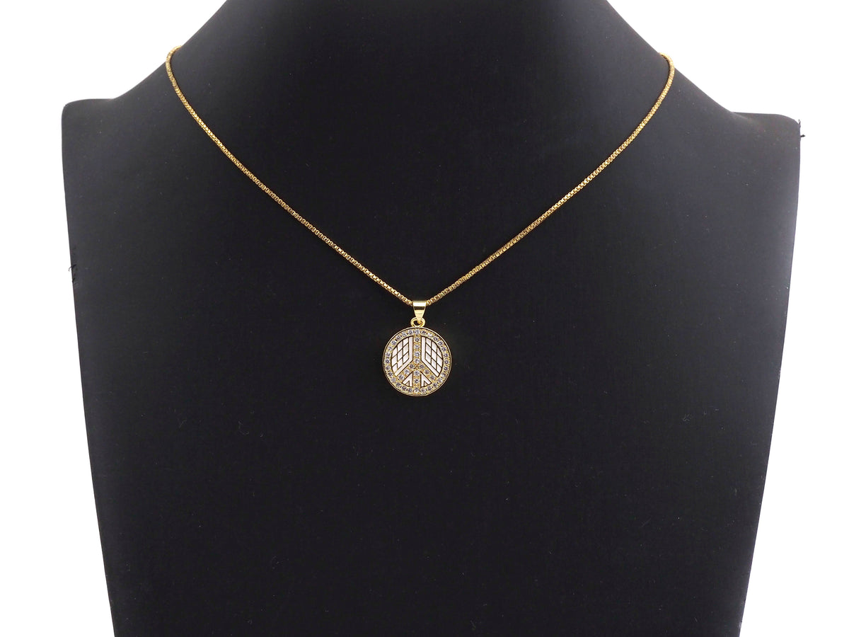 Enamel White Black Patten Peace Sign Round Coin Pendant,CZ Micro Pave Oil Drop pendant,Enamel pendant,Enamel Jewelry, 18x21mm,sku#F1065