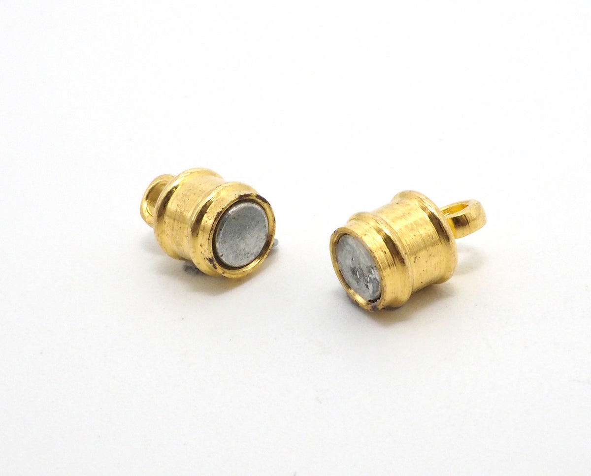 Silver/Gold/Black/White Plated Strong Magnetic Cylinder Clasp,6X17mm Clasps,Beading supplies, SKU#C66