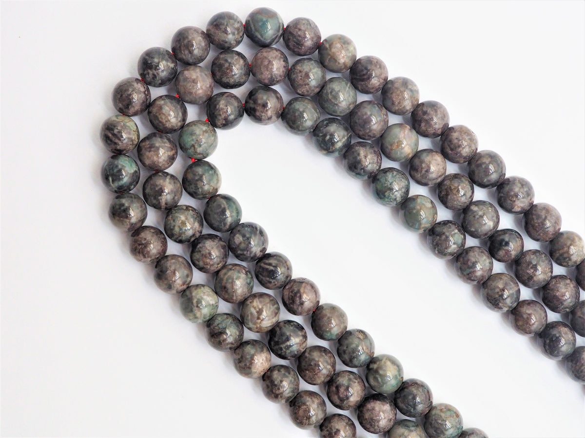 Smooth Round Africa Turquoise beads, 6mm/8mm/10mm/12mm Gray Gemstone beads, Africa Turquoise beads, 15.5inch strand, SKU#U265
