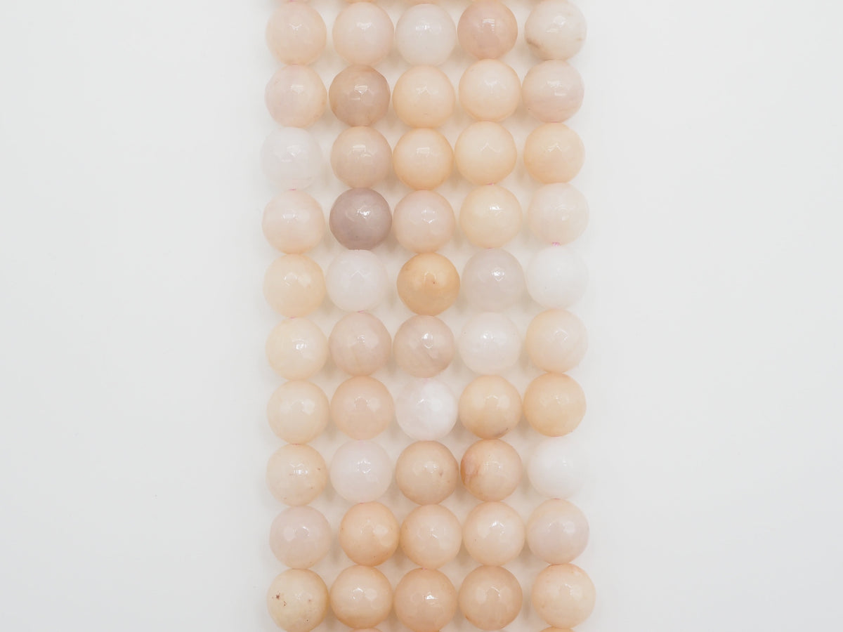 Natural Faceted Round Pink Aventurine beads, 6mm/8mm/10mm/12mm Pink Gemstone beads, Natural Aventurine Beads, 15.5inch strand, SKU#U247