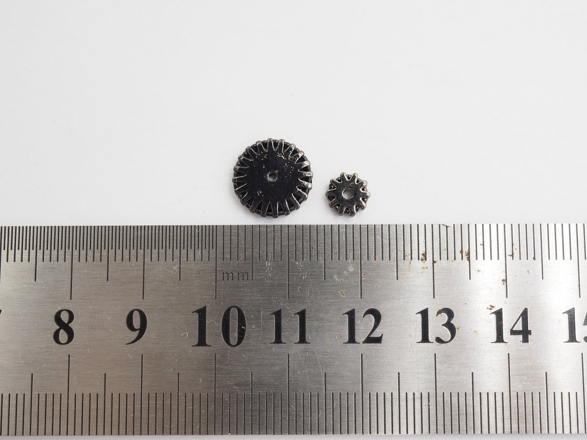 Black CZ Micro Pave On Black Flower Wheel Spacer Beads, Cubic Zirconia Coin Spacer Beads, Micro Pave Beads,6/8/10/12mm, sku#C73