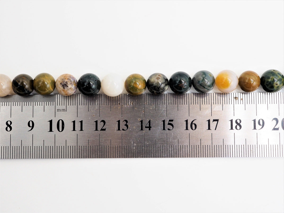 Quality Natural Light Ocean Jasper beads, Smooth Round 6mm/8mm/10mm Natural Gemstone beads, 15.5inch strand, SKU#U296