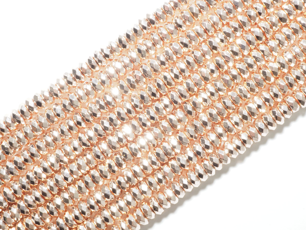 2018 New Light Rose Gold Color Hematite-2x3/2x4/3x6/3x8mm Ro