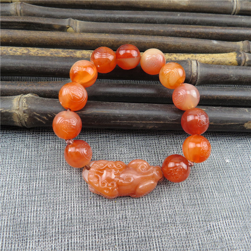 Women's & Men's Plastic Beads Imitation Beeswax Ivory Jade Bracelets