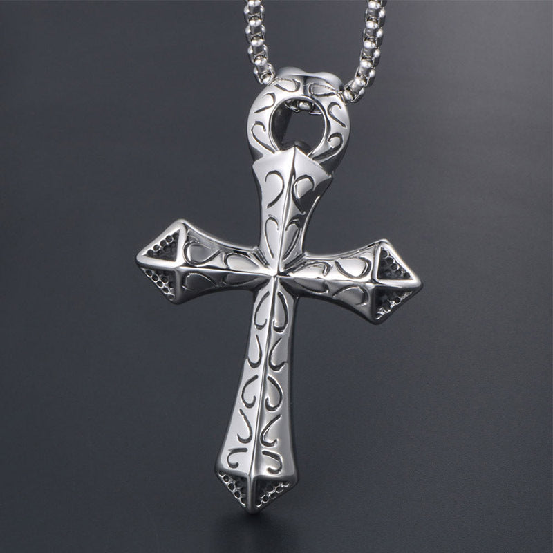 Men's Titanium Steel Punk Retro Personality Casting Pendants