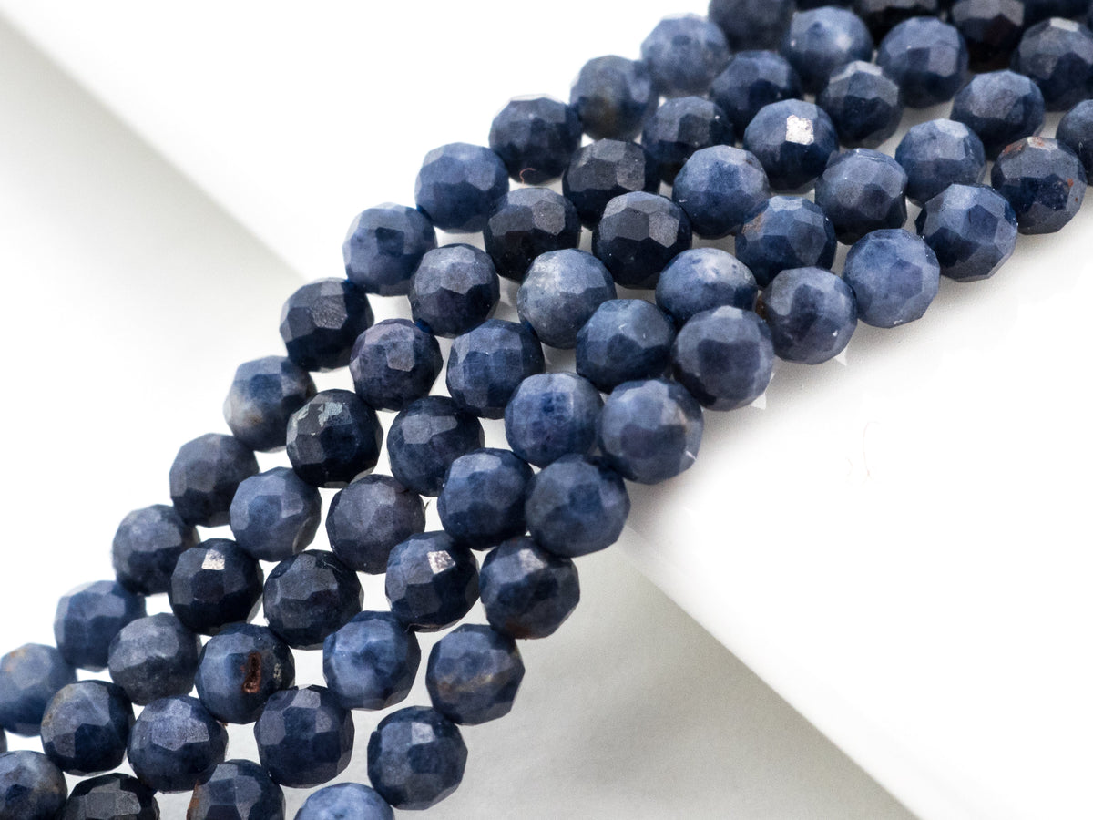 Natural Sapphire beads, 2mm,3mm,5mm/2x3mm/3x5mm SKU#U232
