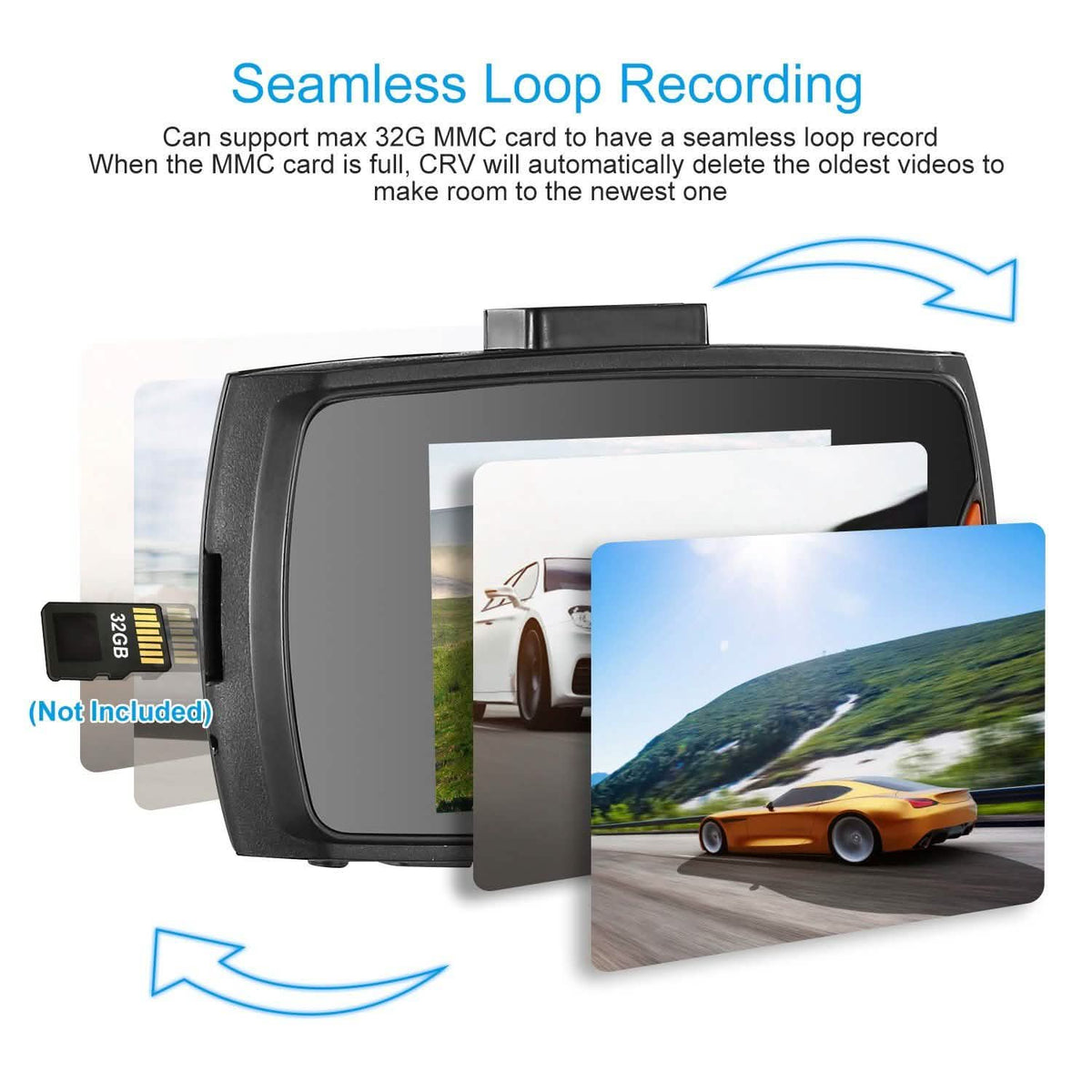 1080P Car DVR Camera Dash Cam