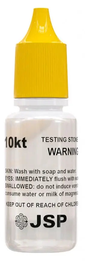 JSP Gold 10k 14k 18k Jewelry Acid Testing Kit w/ GTE Scratch Stone Precious Metals Kit