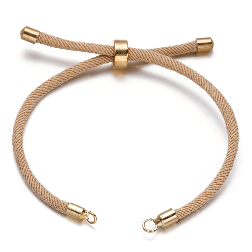 DIY Jewelry Accessories Christmas Semi-finished Adjustable Wrist Cord