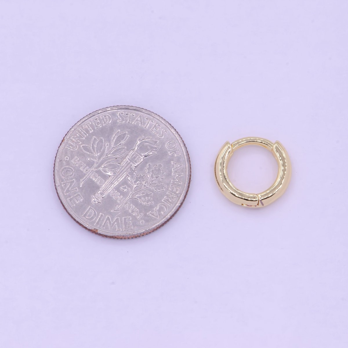 10mm Hoop Earrings in 14k Gold Filled Huggie Hoop Earrings Gold Hoop Earrings Simple Sleeper Hoops Earrings, Small Hoop Earrings Q-026