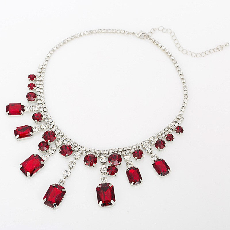 Rhinestone Birthday Gift European Korean Style Necklaces