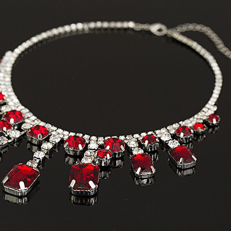 Rhinestone Birthday Gift European Korean Style Necklaces
