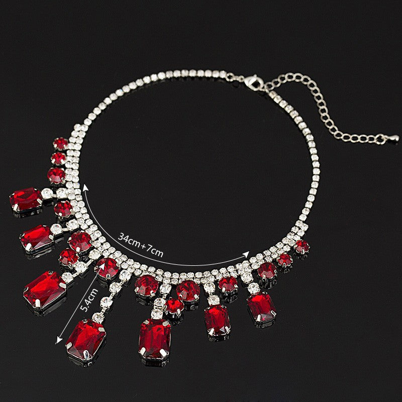 Rhinestone Birthday Gift European Korean Style Necklaces