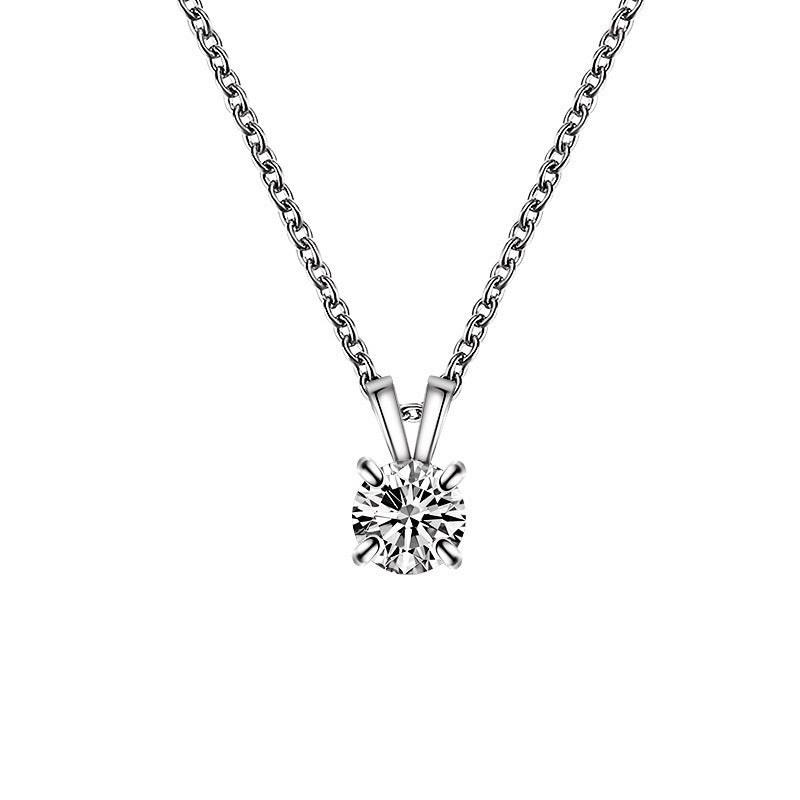Hearts Arrows Zircon Simple Fashion Elegant Necklaces