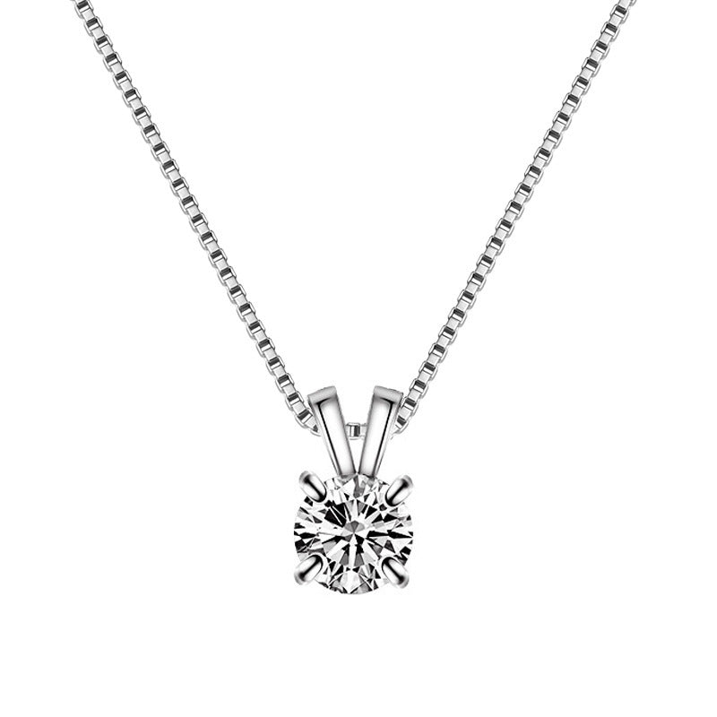 Hearts Arrows Zircon Simple Fashion Elegant Necklaces
