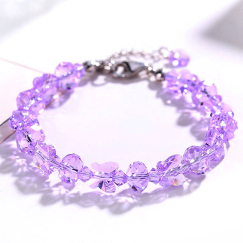 Women's Niche Design Butterfly Flash Fresh Personality Bracelets