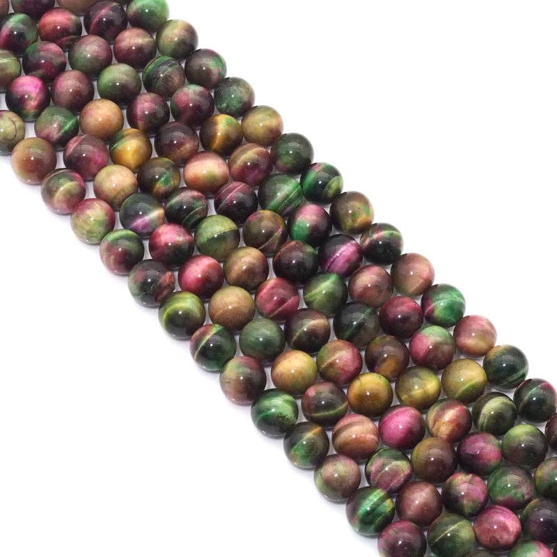 Top Quality Red Green Tiger Eye, Sku#UA305
