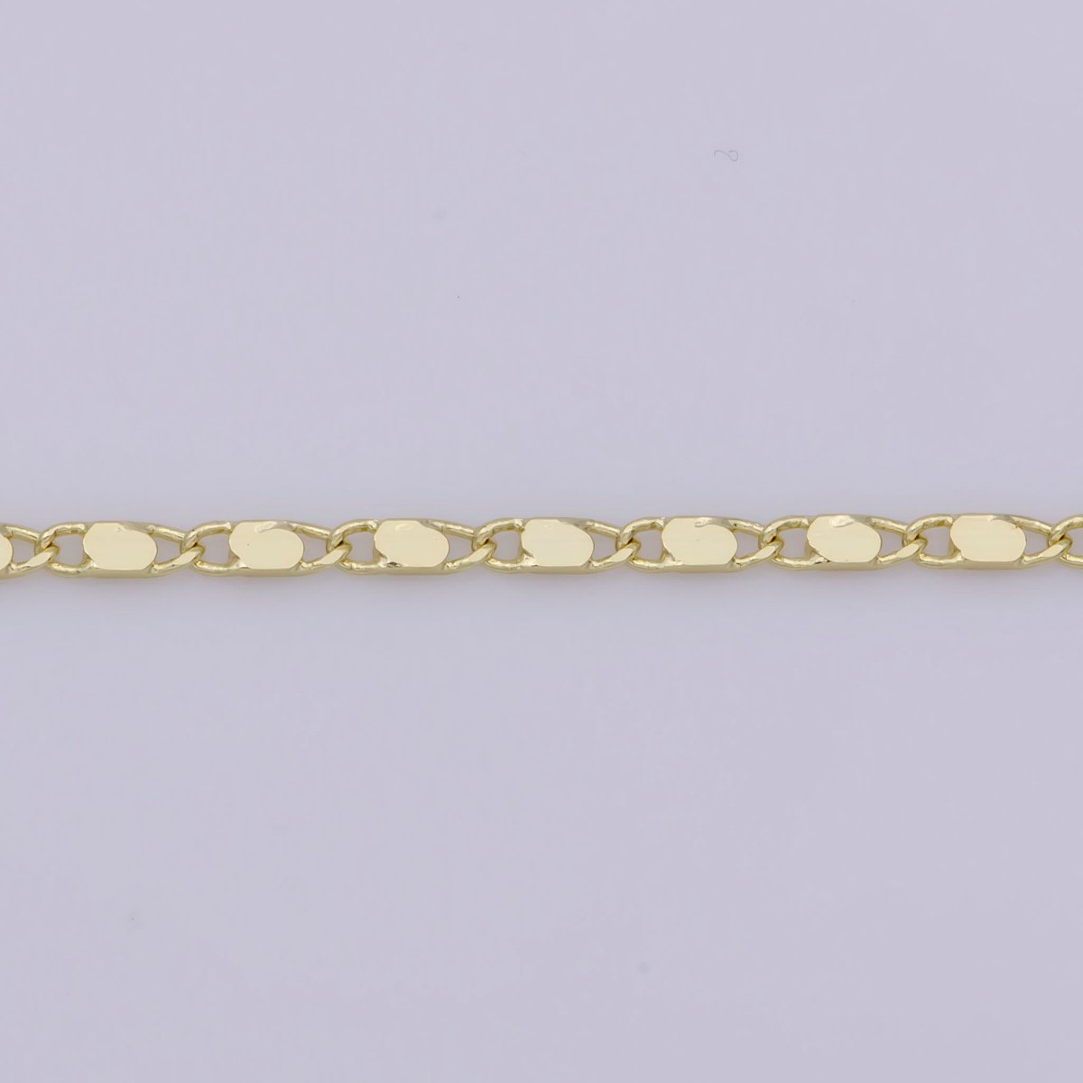 14K Gold Filled 1.8mm Mariner Anchor Link 18.5 Inch Chain Necklace | WA-279 Clearance Pricing