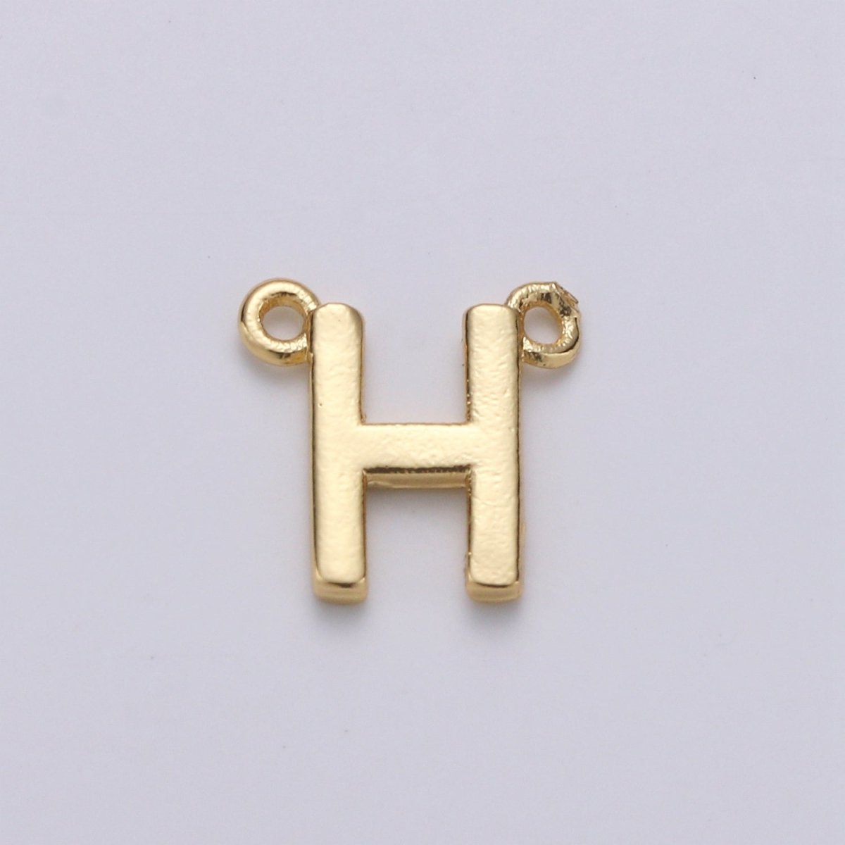14k Gold Filled Personalized Initial Charm Initial Pendant, Letter Charm, Minimalist Alphabet Letter Charm, VOTE Charm for Bracelet Necklace A-127 to A-139
