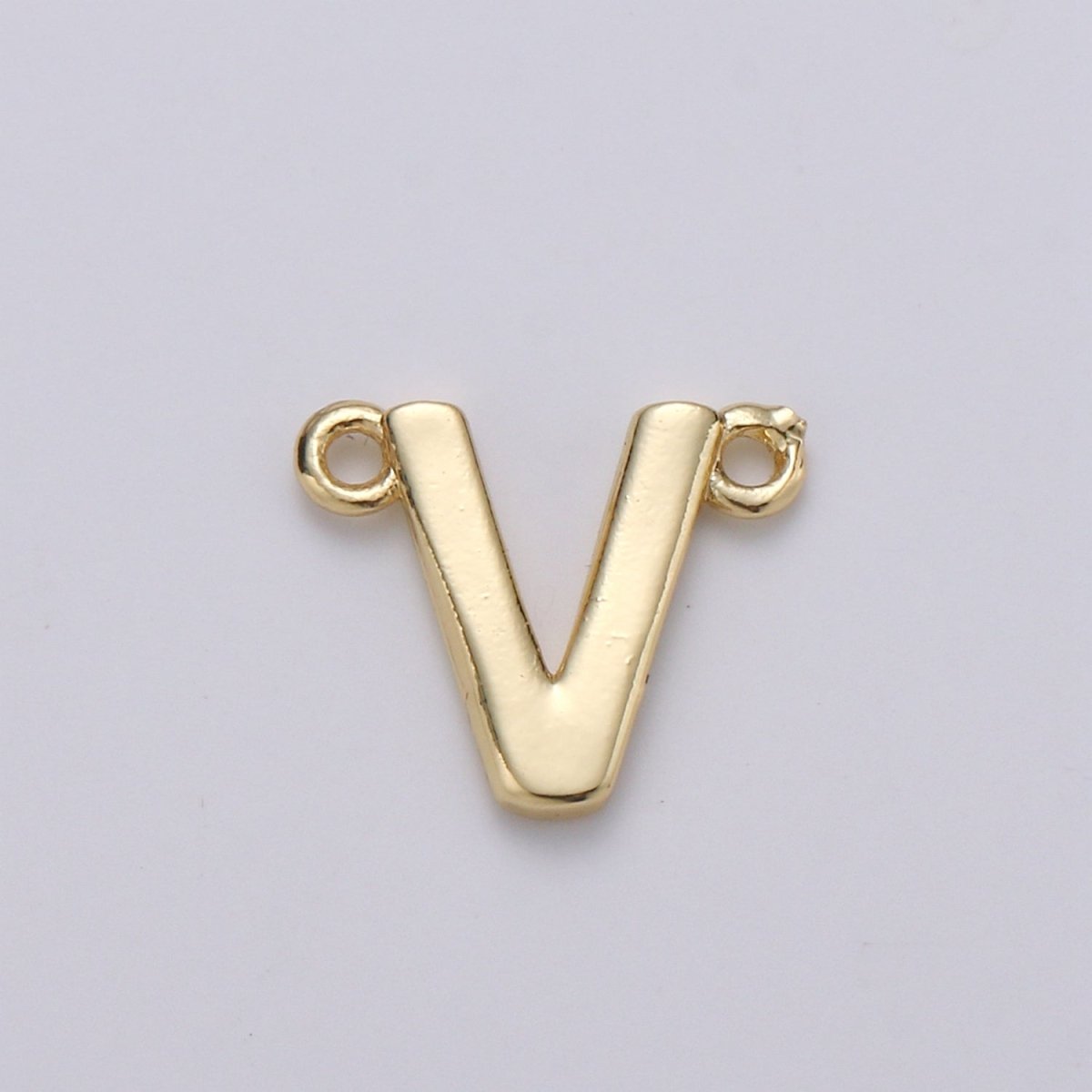 14k Gold Filled Personalized Initial Charm Initial Pendant, Letter Charm, Minimalist Alphabet Letter Charm, VOTE Charm for Bracelet Necklace A-127 to A-139
