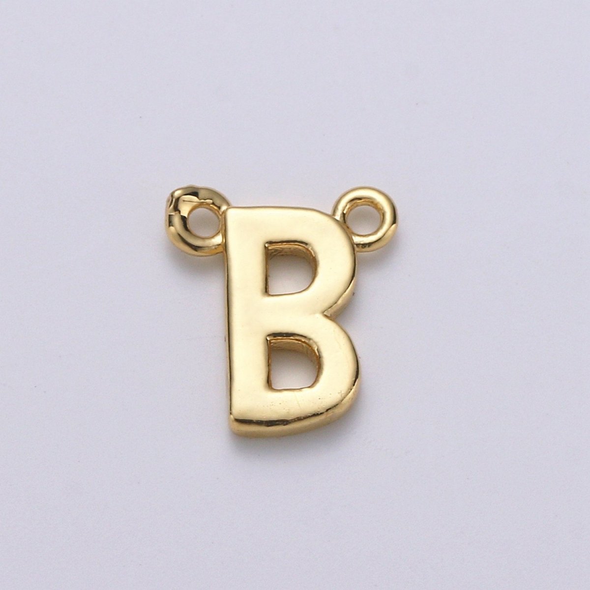 14k Gold Filled Personalized Initial Charm Initial Pendant, Letter Charm, Minimalist Alphabet Letter Charm, VOTE Charm for Bracelet Necklace A-127 to A-139