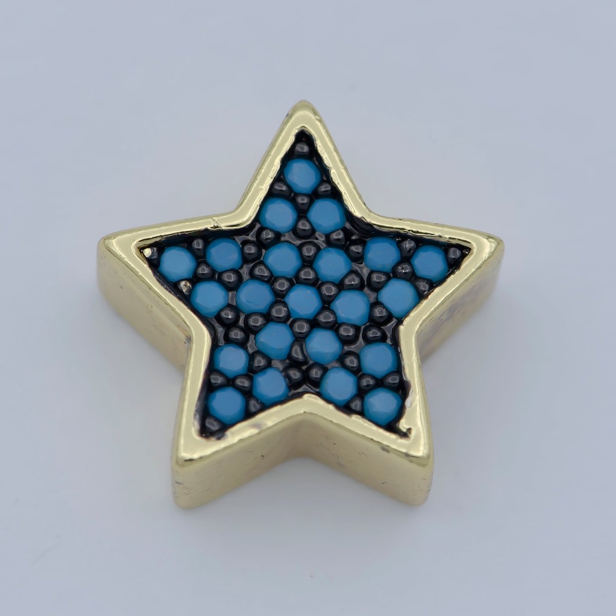 14k Gold Filled Star Beads, Star Spacer Beads, Gold Bracelet Charms Rose Gold Silver Love Jewelry Supplies Component findings 10MM B-558 to B-563