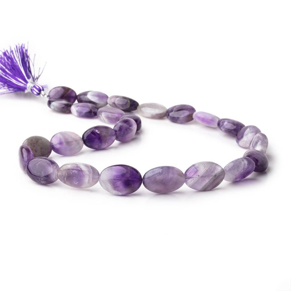 14x9-17x12mm Cape Amethyst Plain Oval Beads 15 inch 24 pieces