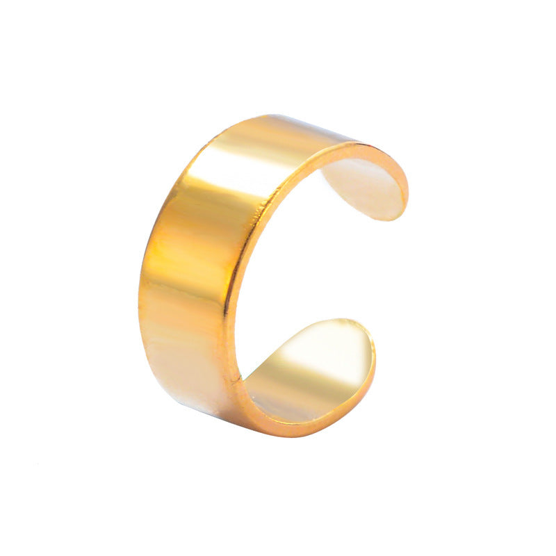 Women's Geometric Clips Retro Minimalist Creative Design Ear Clip