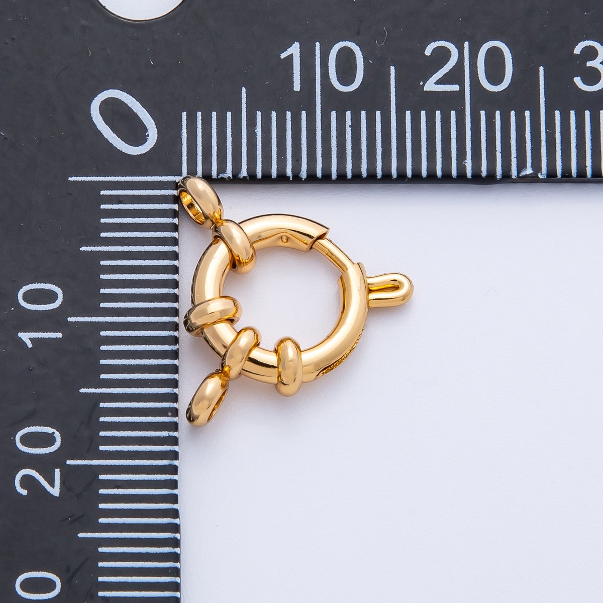 18K Gold Filled 21.5mm Minimalist Sailor Clasps Closure Findings | Findings-00056