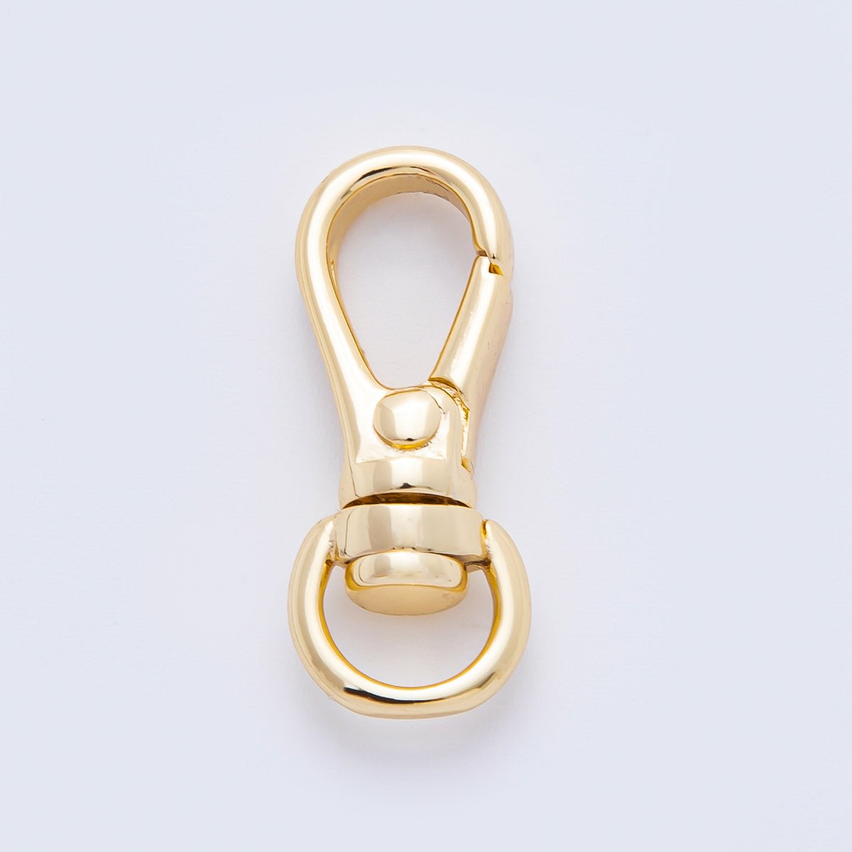 18K Gold Filled 25mm Push Lobster Swivel Clasp Closure Finding in Gold & Silver | Z1247 Z1614