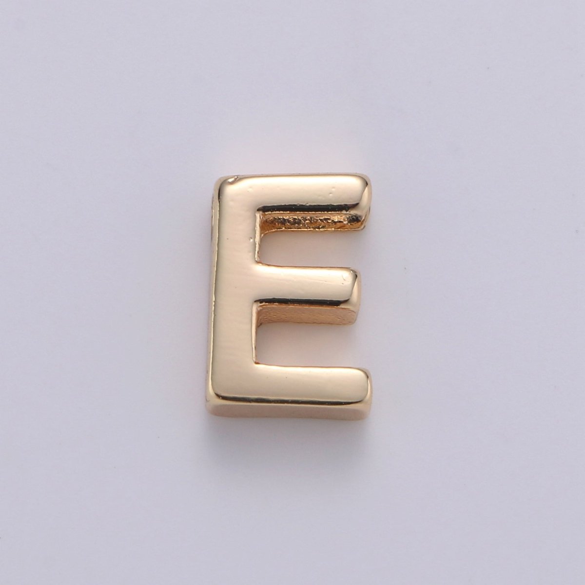 18K Gold Filled Letter Charms, Letter Beads, Initial Charms, Bracelet Charms, Mini Pendant Charms for Necklace Alphabet Beads Charm 8x6mm A-085 to A-097